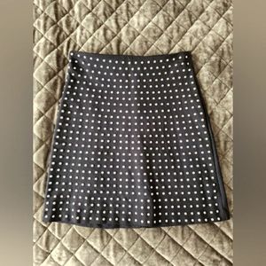 Studded black Bar III skirt